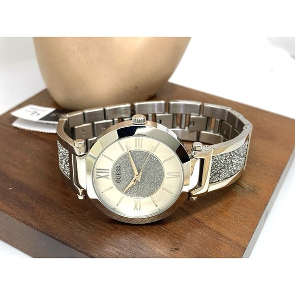 Guess Women\'s Watch U1288L1 Quartz Swarovski Dial Silver Stainless Steel 36mm main image 6